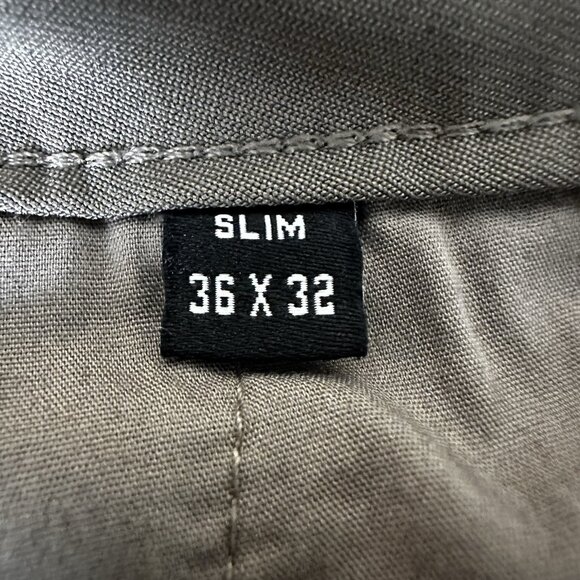 Cuts Clothing‎ Pants Mens 36x32 Canyon AO Versaknit Slim Fit Performance Casual - Picture 3 of 10